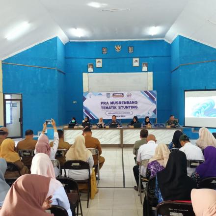 PAMBAKAL BAWAHAN SEBERANG HADIRI ACARA PRA MUSREMBANG TEMATIK STUNTING
